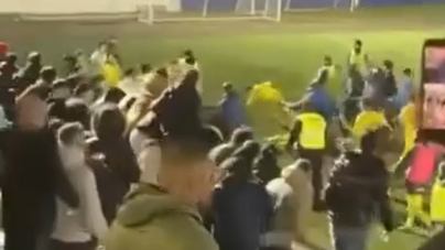 Batalha campal: jogo da AF Braga termina com confrontos em pleno relvado