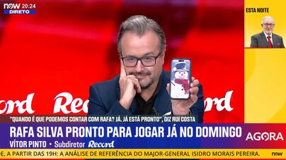 «Este é o mapa de calor de Sudakov quando Rafa começar a jogar no corredor central do Benfica»