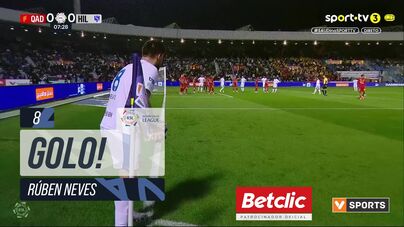 Para ficar de boca aberta: o incrível golo olímpico de Rúben Neves