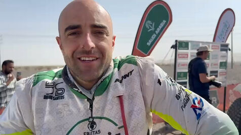 Bruno Santos na 11.ª etapa do Dakar: «Velocidade foi muito alta»