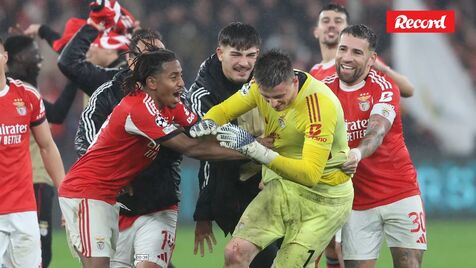 Benfica sobe ao céu: Jogo lendário com assinatura de… Trubin