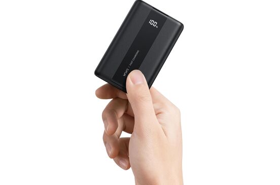 Bateria externa Vrurc com carregamento rápido