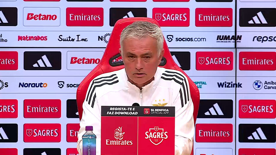 Declarações de José Mourinho na antevisão ao embate com o Estoril