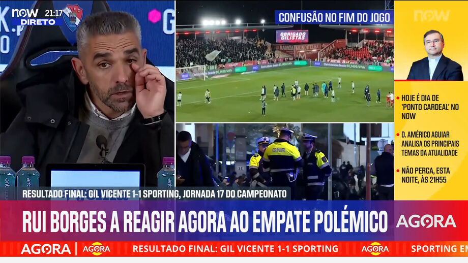 Treinador do Sporting após empate (1-1) com o Gil Vicente