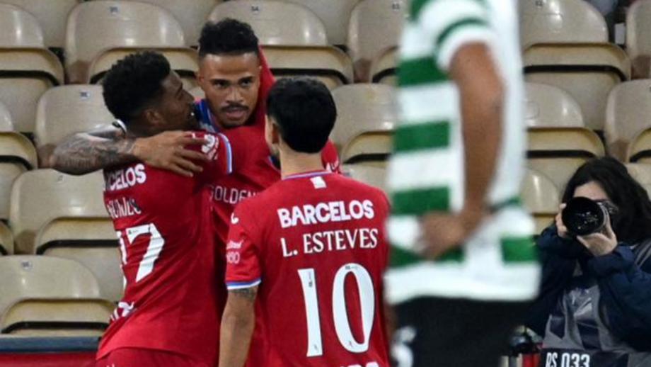 Carlos Eduardo marcou o golo que deu o empate frente ao Sporting