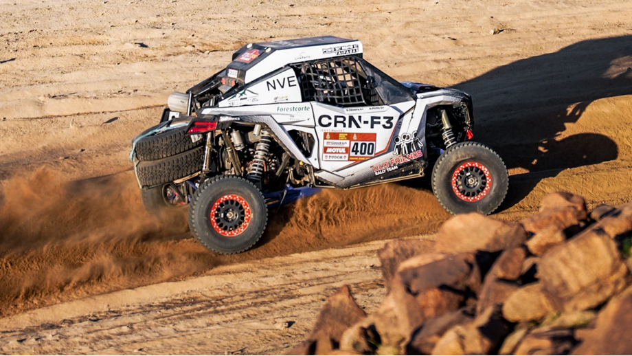 Alexandre Pinto (Polaris) na 1ª etapa do Dakar Rally 2026