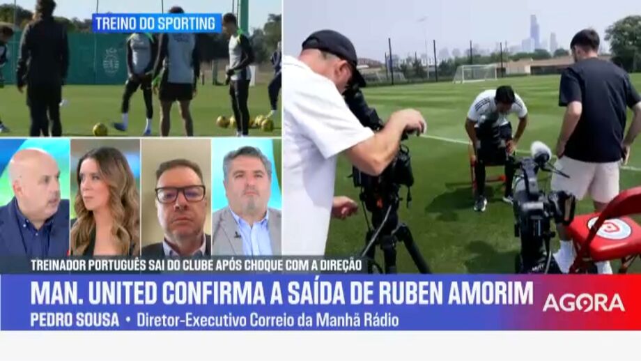 Reação à saída do treinador do Manchester United