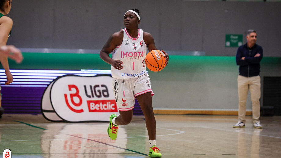 Micaela Kelly na vitória do Imortal sobre o Sporting