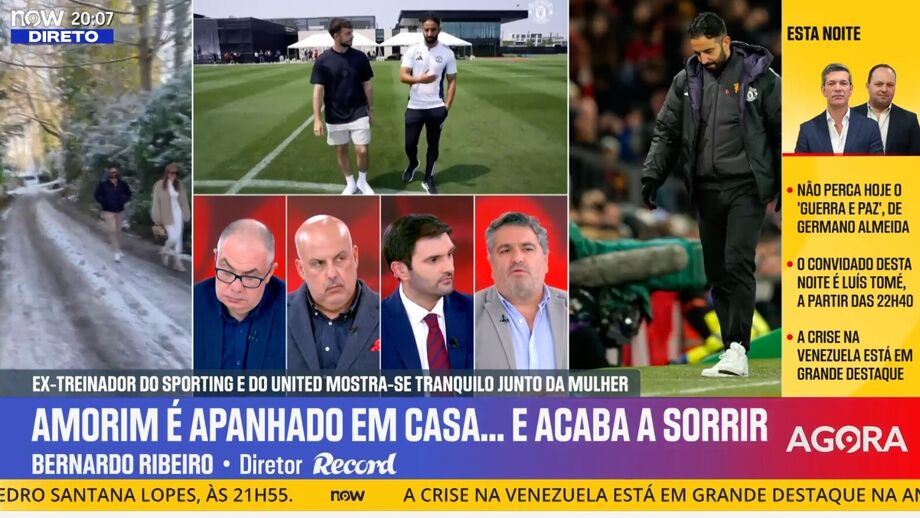 Diretor de Record fala do processo da saída do técnico do Manchester United