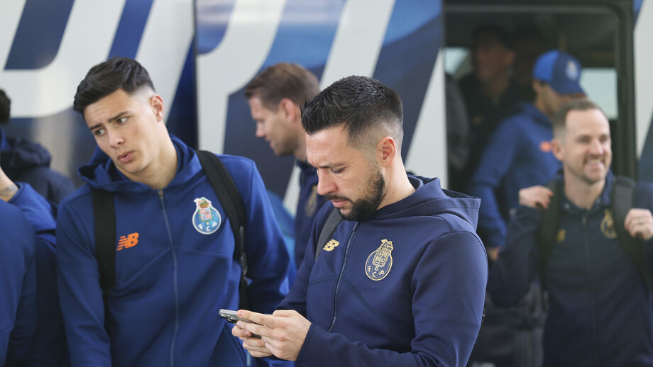 FC Porto de partida para o estágio de inverno na Quinta do Lago