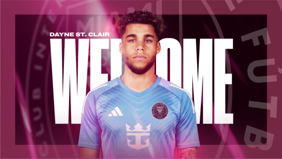 Dayne St. Clair reforça o Inter Miami de Messi
