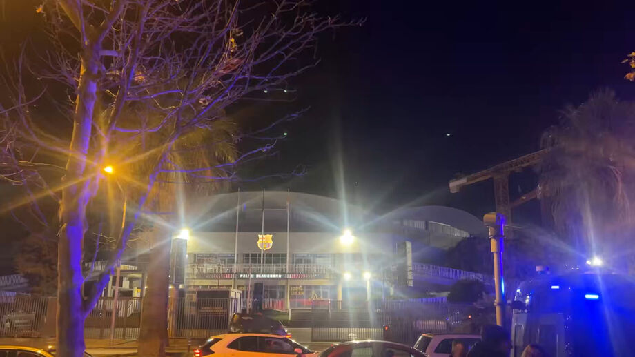 Fãs catalães contra a presença da formação israelita na prova