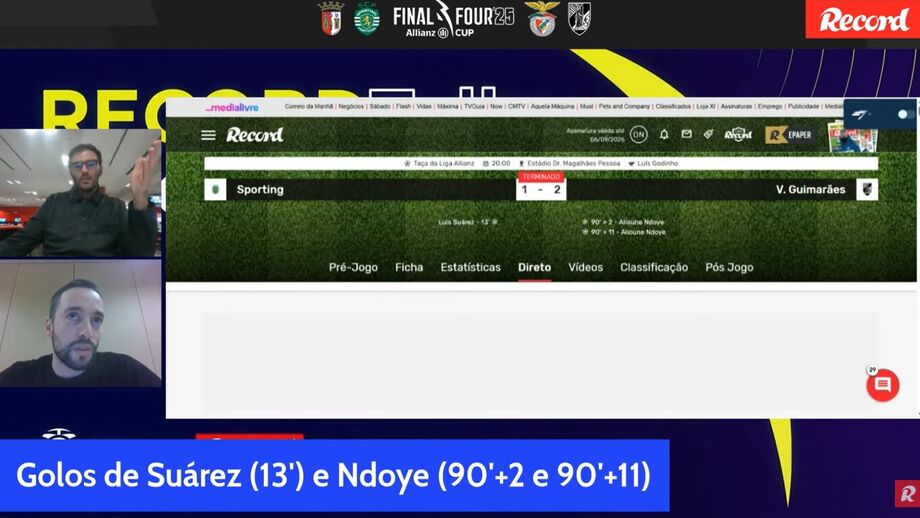 Veja a emissão em direto