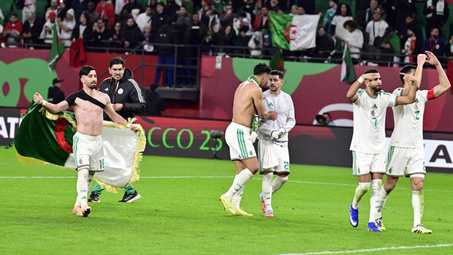 Futebolistas festejam apuramento da Argélia para os quartos da CAN 2025