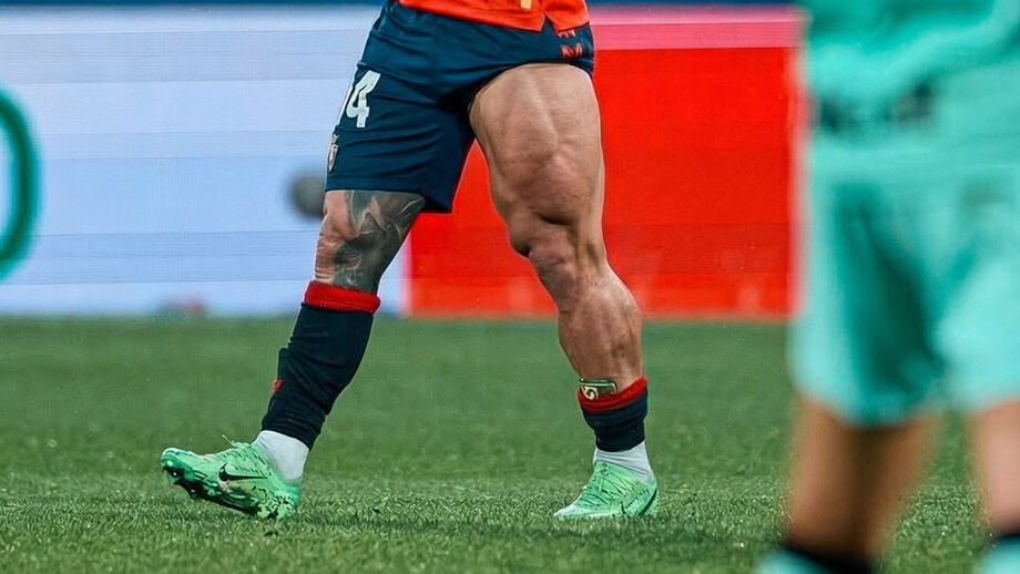 Real ou Inteligência Artificial? Perna de jogador do Osasuna torna-se viral e gera milhares de comentários