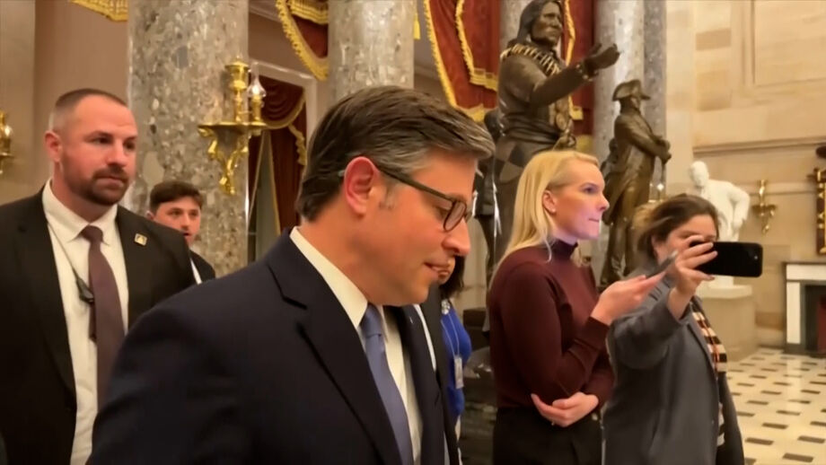  Mike Johnson esteve reunido com Donald Trump