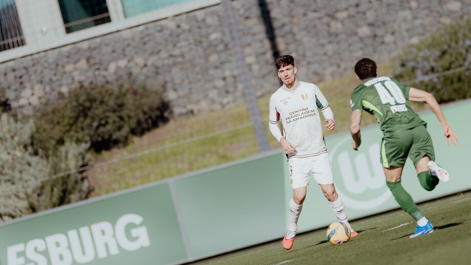 Gabriel Rodrigues já jogou pelo Estrela frente ao Wolfsburg