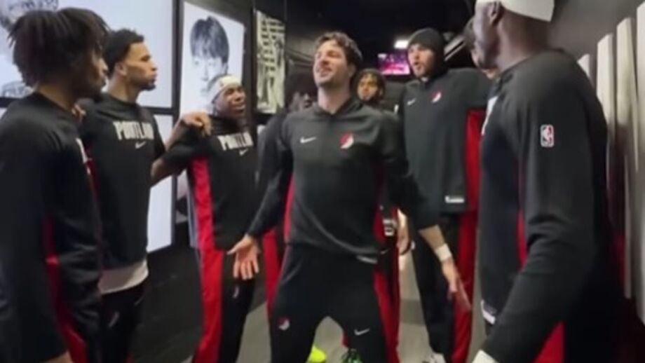 Deni Avdija imitou o craque português antes de um jogo