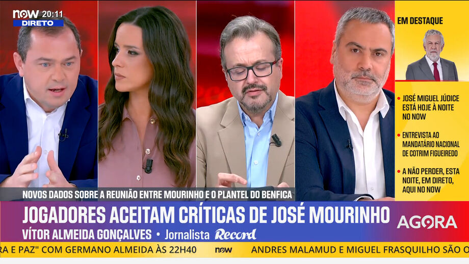 Editor do 'Record' analisa as palavras do treinador do Benfica após a derrota com o Sp. Braga