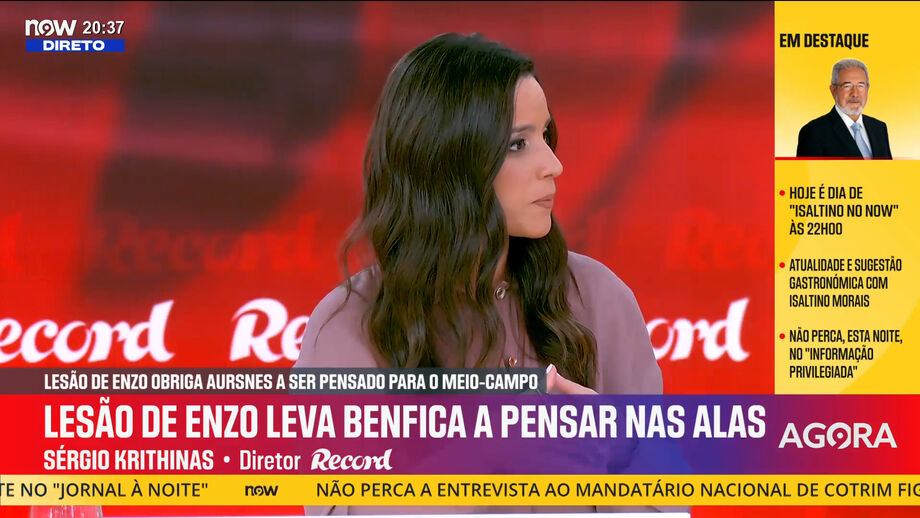 Diretor do 'Record' explica que Aursnes poderá ter de ser desviado para o centro do terreno