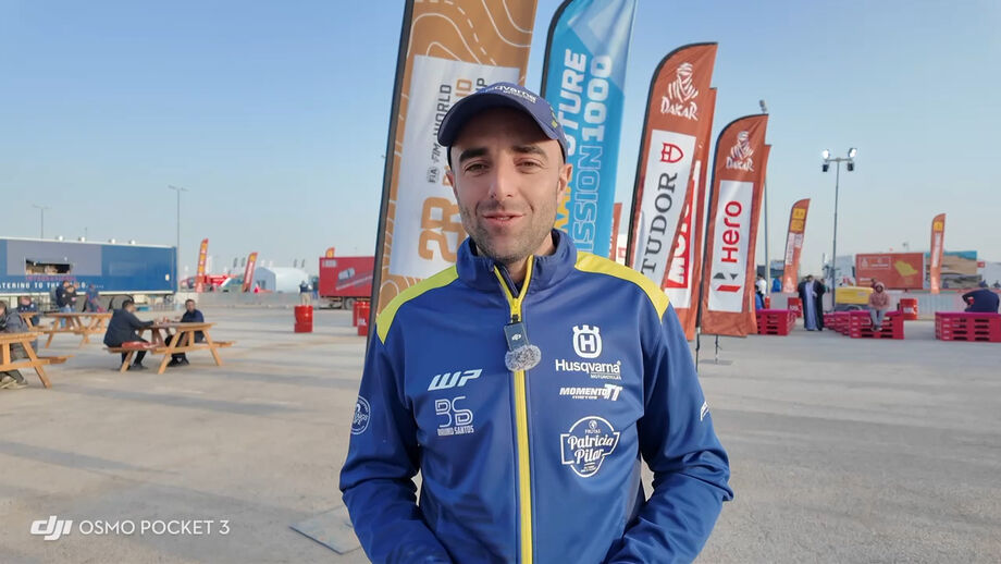 Piloto faz um balanço positivo da primeira semana de competição