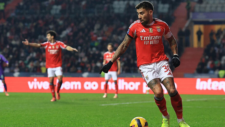 Capitão foi expulso nos minutos finais do Benfica-Sp. Braga, da meia-final da Allianz Cup