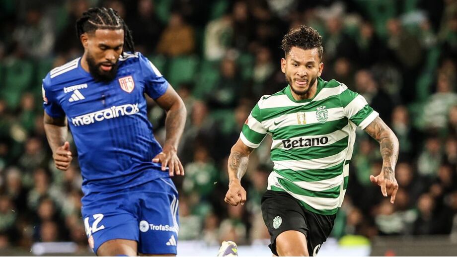 Jogo entre Sporting e AVS SAD