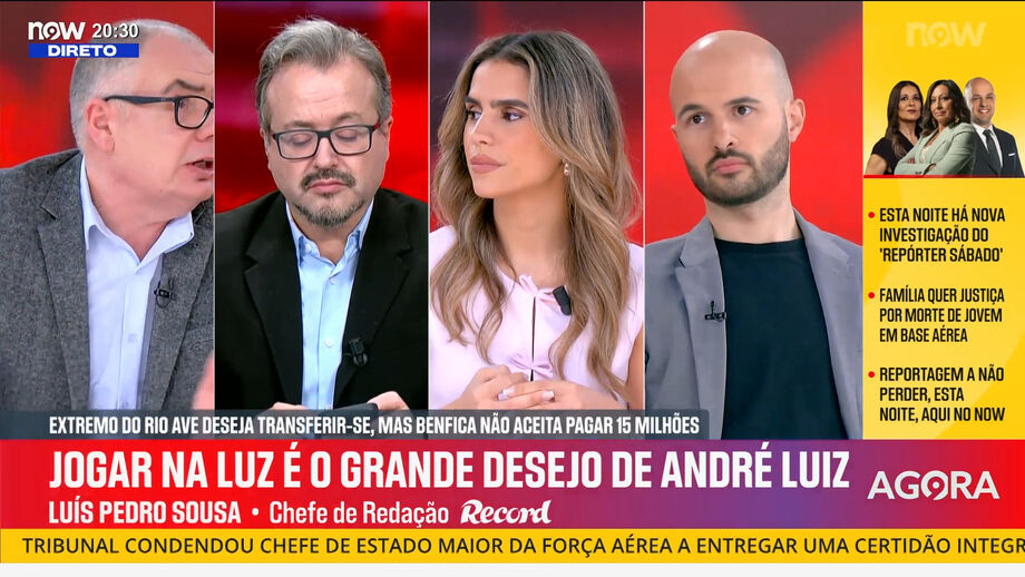 A análise às movimentações de inverno, no programa 'Record na Hora'
