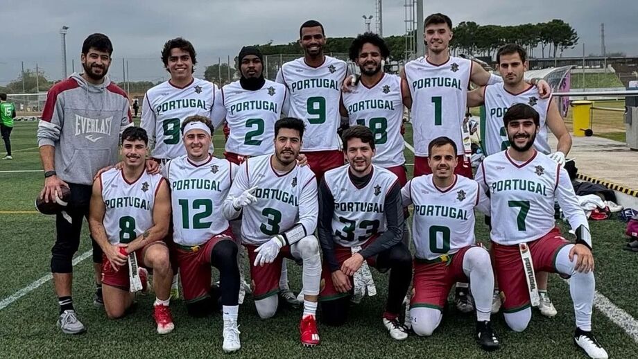A Seleção Nacional de flag football