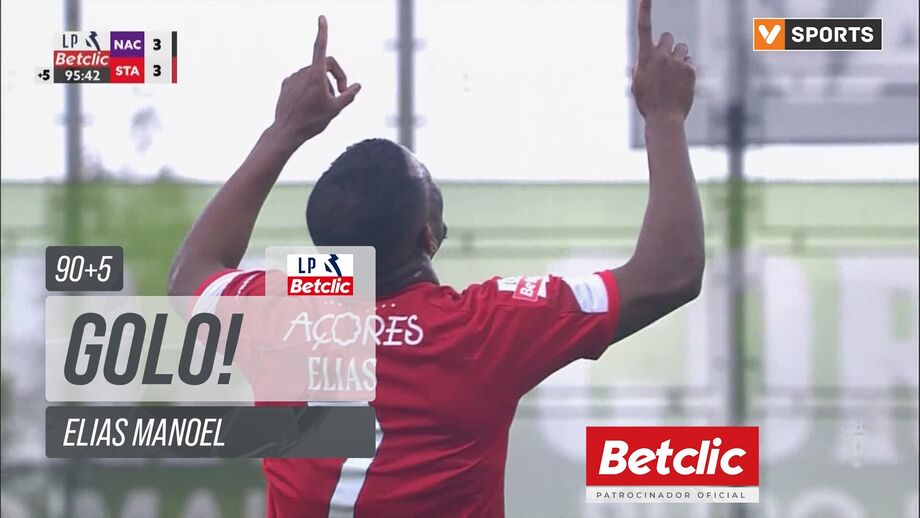 Elias Manoel marcou aos 90'+5 contra o Nacional