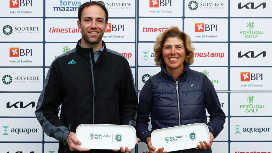 Marta Lampreia e Pedro Sá Lima vencem no Amendoeira Golf Resort
