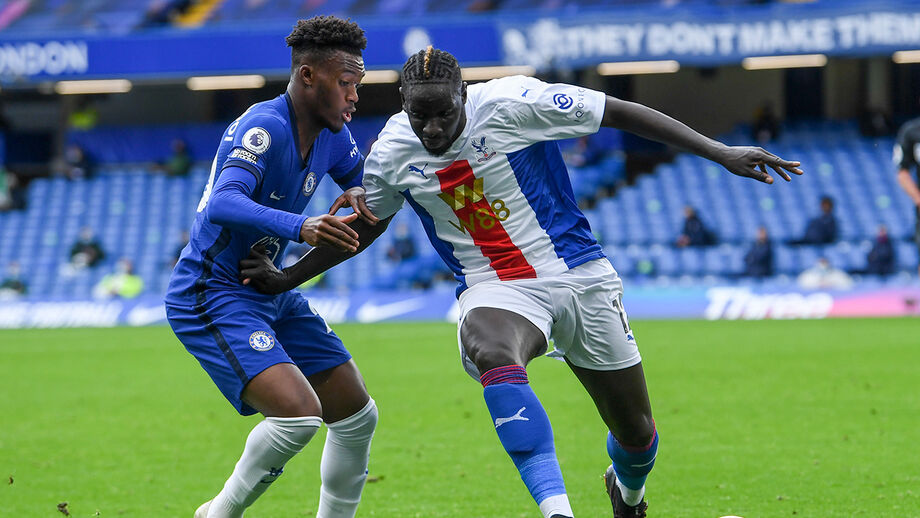 Mamadou Sakho (à direita) jogou no Crystal Palace