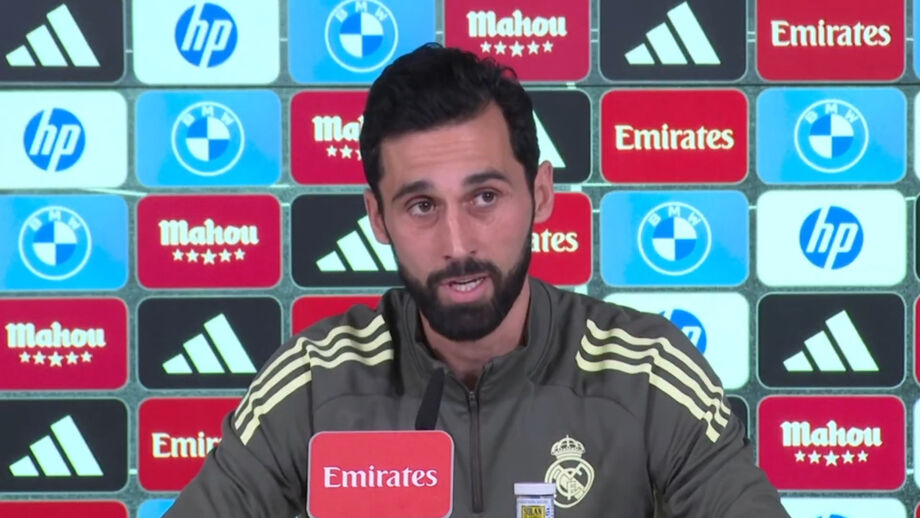 Antigo 'pupilo' do Special One durante a primeira conferência de imprensa como novo treinador do Real Madrid