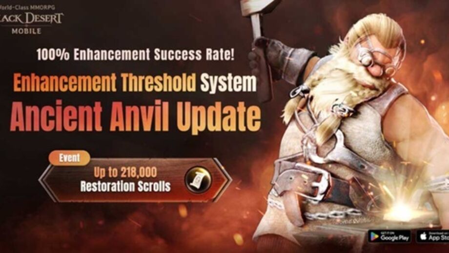 Black Desert Mobile lança sistema Ancient Anvil para facilitar melhorias