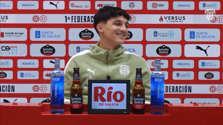 Português Gabriel Costa deixou uma primeira impressão muito particular