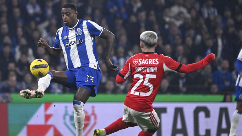 Pablo Rosario esteve em destaque no clássico entre FC Porto e Benfica