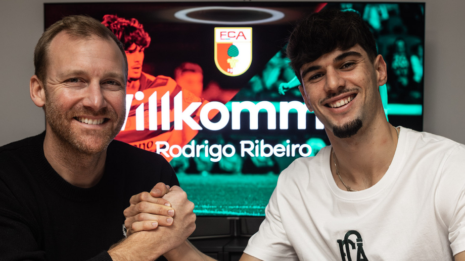 Rodrigo Ribeiro no Augsburgo