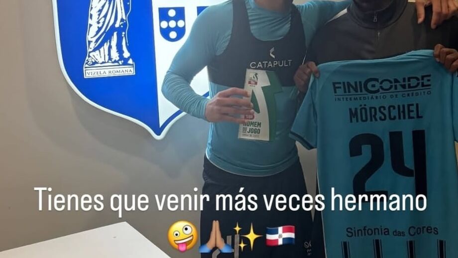 Rosario visita Mörschel em Vizela