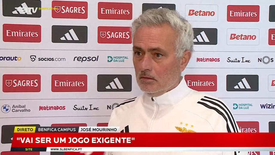 Treinador do Benfica elogiou coesão defensiva dos vila-condenses