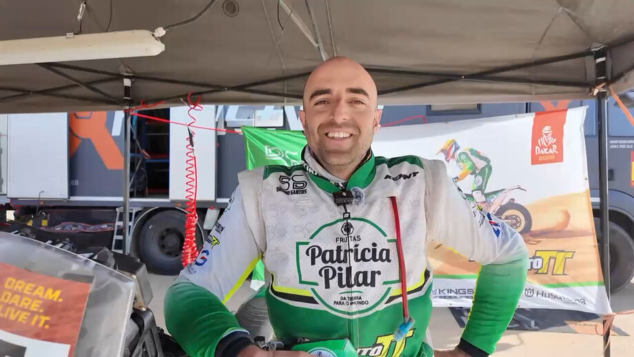 Piloto português completa este sábado a participação na prova