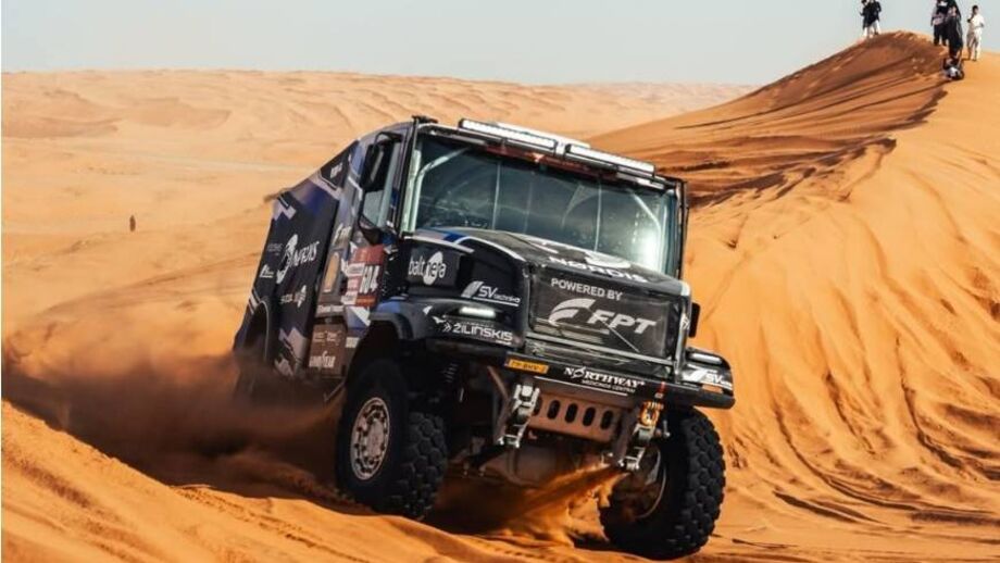 Fiúza, que navega para o piloto lituano Vaidotas Zala (Iveco), terminou a 12.ª e penúltima etapa na segunda posição