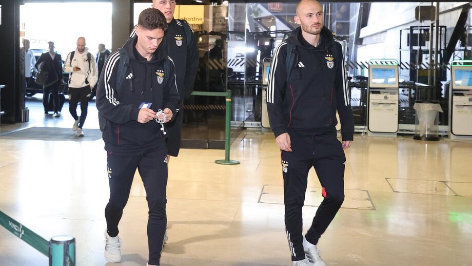 Benfica vai viajar de avião para o norte