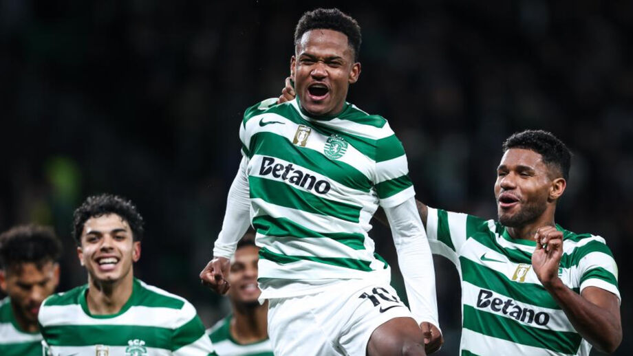 Geny bisou na vitória leonina sobre o Casa Pia (3-0)