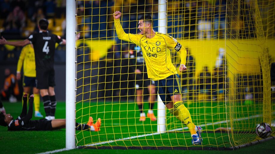 Ronaldo no Al Nassr-Al Shabab