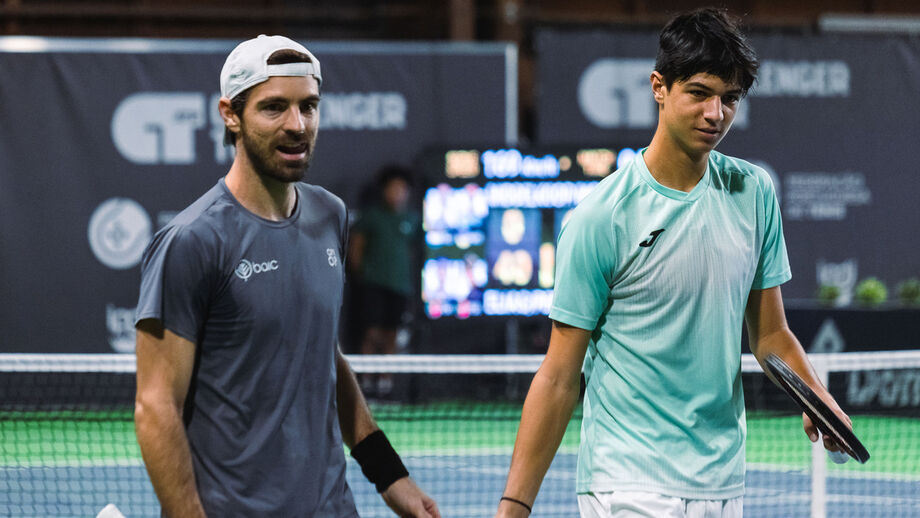 Gastão Elias e Tiago Pereira