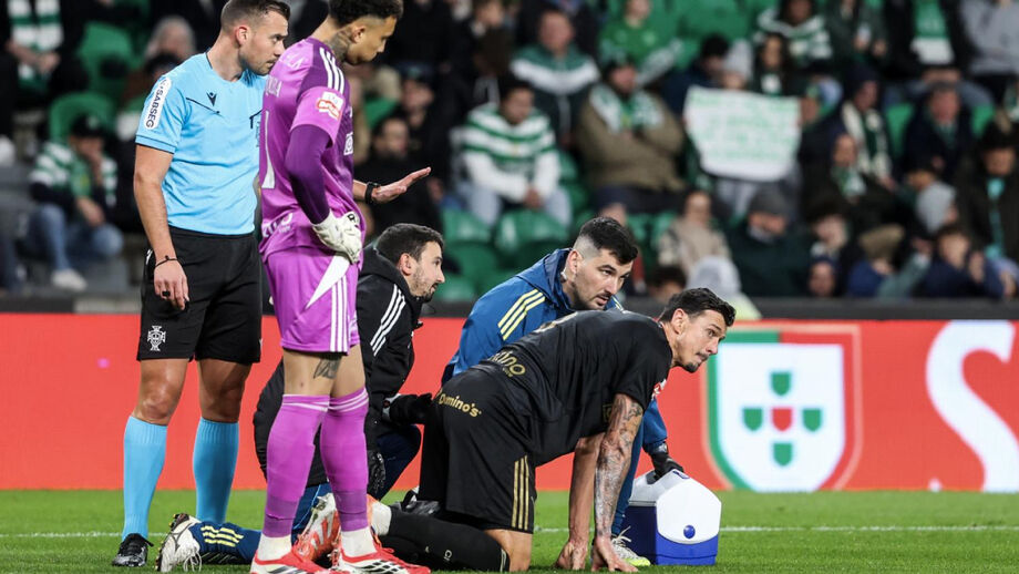 José Fonte recebeu assistência e acabou substituído