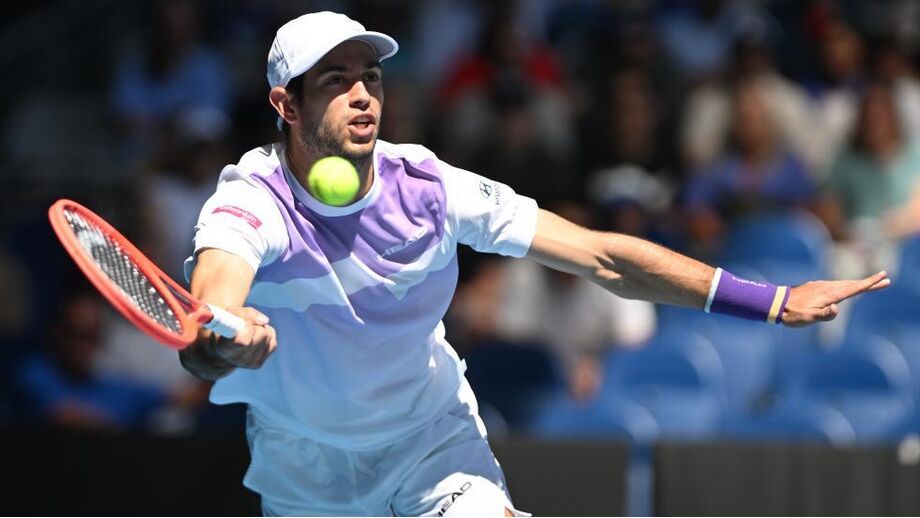 Nuno Borges em ação no Open da Austrália