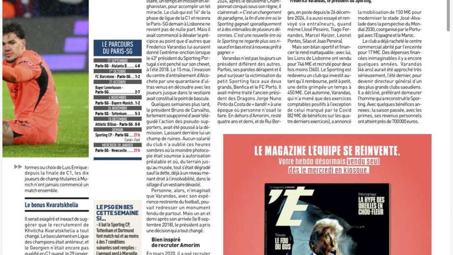 Frederico Varandas reergueu o Sporting após período conturbado