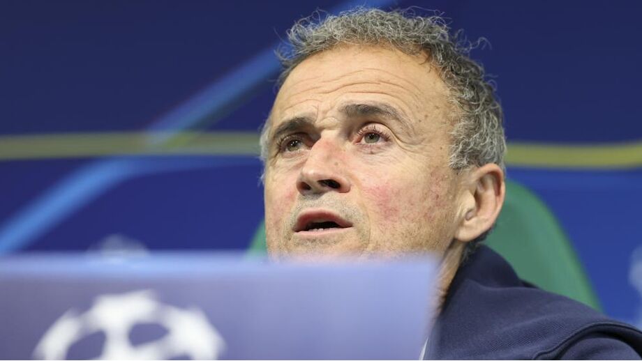 Luís Enrique, treinador do PSG