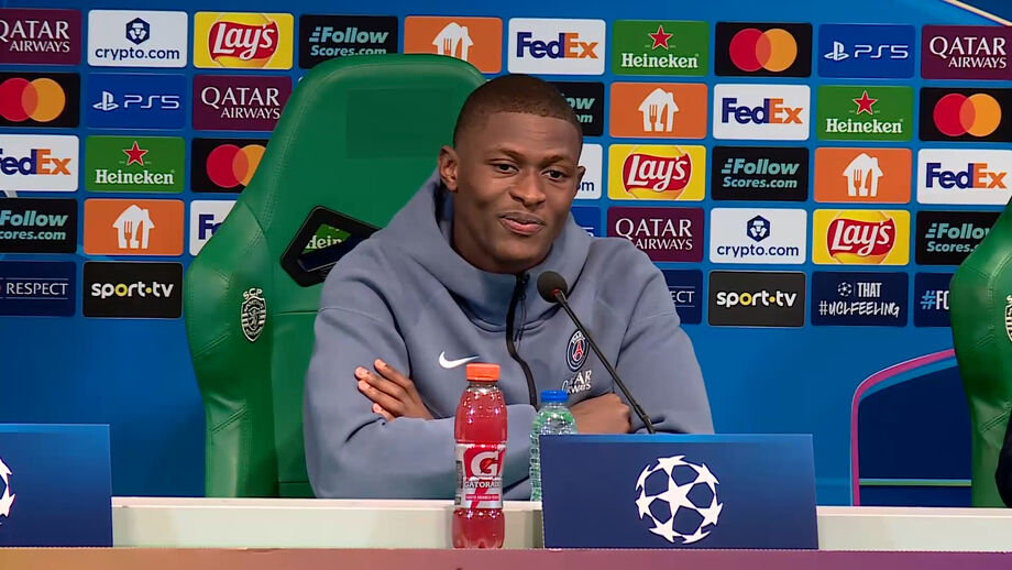 Treinador português orientou o agora lateral do PSG no Sporting